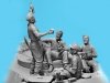 ICM 35343 Prost! Between Battles on Bergepanther WWII German Tankmen with Bergepanther 1/35